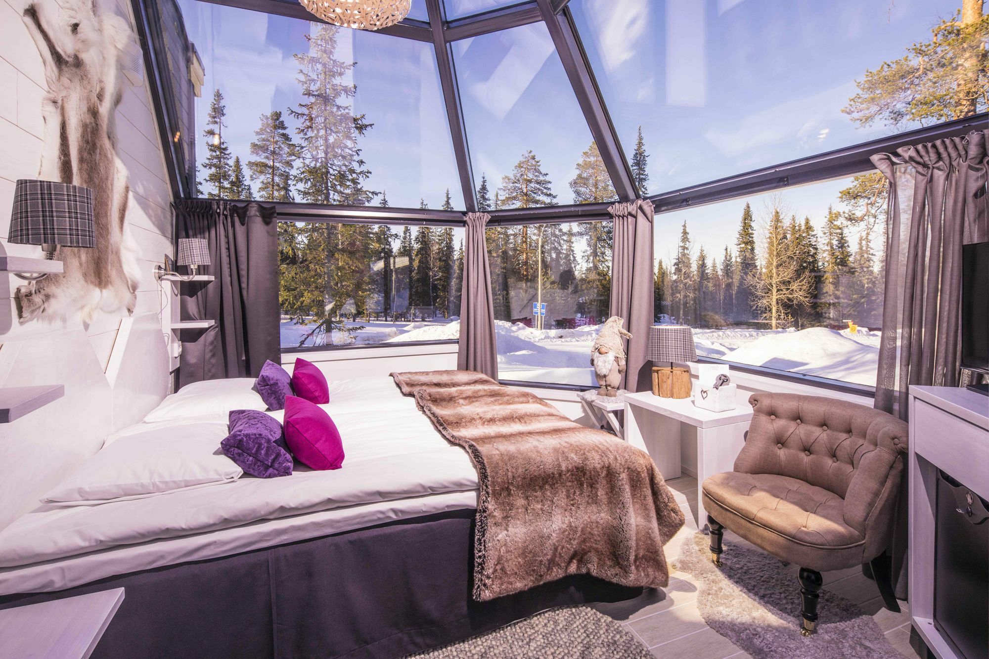 Hotel Santa'S Igloos Arctic Circle Rovaniemi Exterior foto